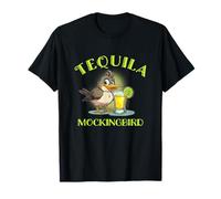 Diseño de ruiseñor de Tequila para Amantes de los Libros y escritores Camiseta