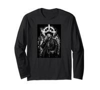 Diseño de Sacerdote rebelde rebelde, gótico Urbano Oscuro Manga Larga