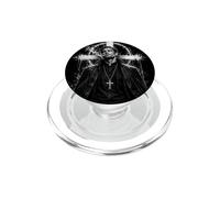 Diseño de Sacerdote rebelde rebelde, gótico Urbano Oscuro PopSockets PopGrip para MagSafe
