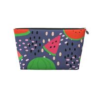 Diseño De Sandía De Frutas De Verano, Bolsa de artículos de tocador Bolsa de Maquillaje Bolsa de cosméticos Bolsa de artículos de tocador de Viaje portátil