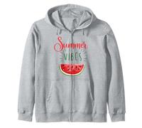 Diseño de sandía Summer Vibes Sudadera con Capucha