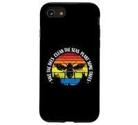 Diseño de Save The Bees Clean The Seas Plant Some Trees Carcasa para iPhone SE (2020) / 7/8