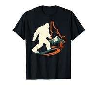 Diseño de Sendero Mountain State Wilderness Silhouette Camiseta