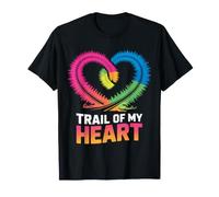 Diseño de Sendero Trail of My Heart Rainbow Heart Camiseta