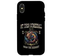 Diseño de Serpiente Marina de St. Ives Cornwall Seas The Moment Carcasa para iPhone X/XS