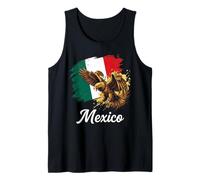 Diseño de símbolo Nacional de águila de Bandera Mexicana Camiseta sin Mangas