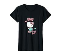 Diseño de skate cat de Hello Kitty Karakt Camiseta
