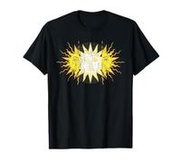 Diseño de Sol Dividido, estético Antiguo, Vaporwave, vanguardista, Envejecido Camiseta