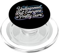 Diseño de Soporte no diagnosticado del Orgullo neurodivergente PopSockets PopGrip para MagSafe