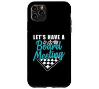 Diseño de tablero de ajedrez para un jugador de ajedre Carcasa para iPhone 11 Pro Max