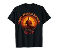 Diseño de Tai Chi Paz Interior en Movimiento Taijiquan Tai Camiseta