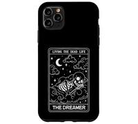 Diseño de Tarot Esqueleto The Dreamer Living Dead Life Carcasa para iPhone 11 Pro MAX