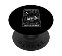 Diseño de Tarot Esqueleto The Dreamer Living Dead Life PopSockets PopGrip Adhesivo