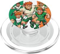 Diseño de Temporada de Rugby Team Spirit PopSockets PopGrip para MagSafe