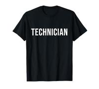 Diseño de Texto de Utilidad Minimalista Atrevido técnico Camiseta