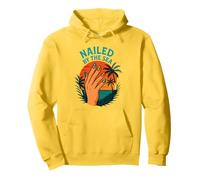 Diseño de uñas Nailed by the Sea Tropical Beach para verano Sudadera con Capucha