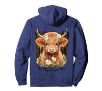 Diseño de Vaca Highlander, Let My People Fart, Amante de los Animales de Granja Sudadera con Capucha