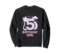 Diseño de Varita mágica para niña de 5º cumpleaños Sudadera
