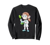 Diseño de Vaso de precipitado de Laboratorio de Curious Monkey Chemist Scientist Sudadera