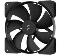 Diseño de ventilador de 140 mm Aspecto 14 1700 RPM PWM de 4 pines (negro) - FRACTAL