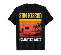 Diseño de Verano besado por el Sol para Vacaciones en la Playa Camiseta