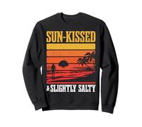 Diseño de Verano besado por el Sol para Vacaciones en la Playa Sudadera