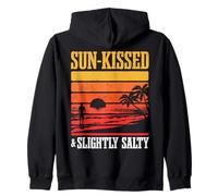 Diseño de Verano besado por el Sol para Vacaciones en la Playa Sudadera con Capucha