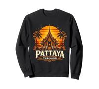 Diseño de Viaje del Templo del Atardecer de Pattaya Tailandia Sudadera