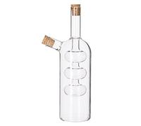 Secret de gourmet - Botella de aceite y vinagre, 2 en 1 cm, diseño de 21 cm