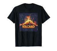 Diseño de volcán genial para los amantes del fuego y la lava Camiseta