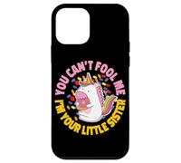 Diseño de You Can't Fool Me Little Sister para hermanos Carcasa para iPhone 12 mini