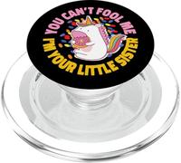 Diseño de You Can't Fool Me Little Sister para hermanos PopSockets PopGrip para MagSafe
