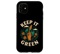 Diseño del Día de la Tierra Keep It Green Carcasa para iPhone 11