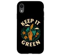 Diseño del Día de la Tierra Keep It Green Carcasa para iPhone XR