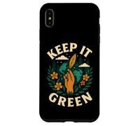 Diseño del Día de la Tierra Keep It Green Carcasa para iPhone XS Max