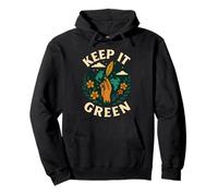 Diseño del Día de la Tierra Keep It Green Sudadera con Capucha
