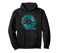 Diseño del horóscopo de la astrología del Signo del Zodiaco de PIS Sudadera con Capucha