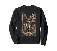 Diseño del Imperio Romano con Soldados Coliseo Julio César Sudadera
