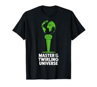 Diseño del Maestro del Universo Giratorio - Baton Twirling Camiseta