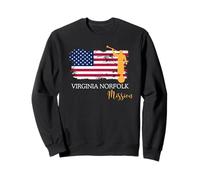 Diseño del Orgullo misionero de la misión de Virginia Norfolk Sudadera