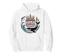 Diseño del Patrimonio Circular del noroeste del Sudadera con Capucha