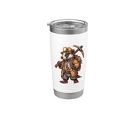 Diseño Del Túnel De Carbón Miner Badger Vaso térmico de acero inoxidable de doble pared