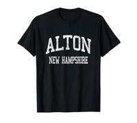 Diseño deportivo atlético vintage de Alton New Hampshire NH Camiseta
