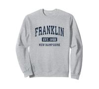 Diseño Deportivo atlético Vintage de Franklin New Hampshire NH Sudadera