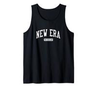 Diseño deportivo vintage New Era Michigan MI Camiseta sin Mangas