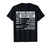 Diseño Divertido a Prueba de Idiotas para Ingenieros de Redes Camiseta