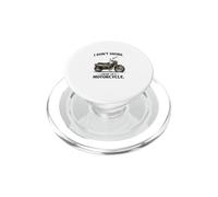 Diseño Divertido con Texto en inglés I Don't Snore I Dream I'm a Motorcycle PopSockets PopGrip para MagSafe