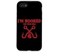 Diseño Divertido de ahumador con Texto en inglés I'm Hooked On Your BBQ Carcasa para iPhone SE (2020) / 7/8