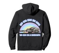 Diseño Divertido de arcoíris existencial de My Cat Has No Idea Sudadera con Capucha