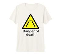 Diseño Divertido de Artes Marciales de Peligro de Muerte Camiseta Premium